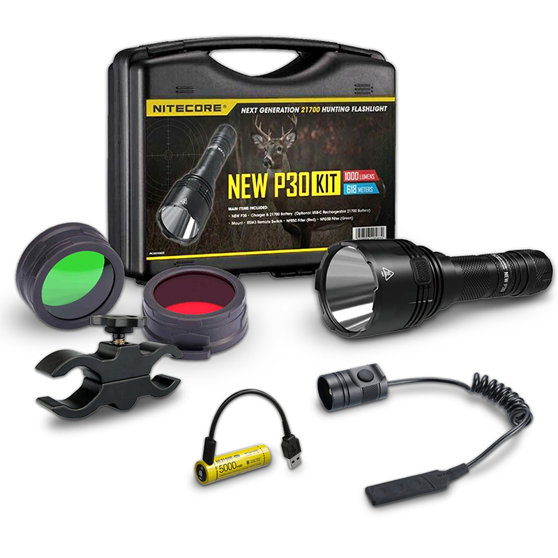 NITECORE P30 New Hunting Set TX 11001 svietidlo set
