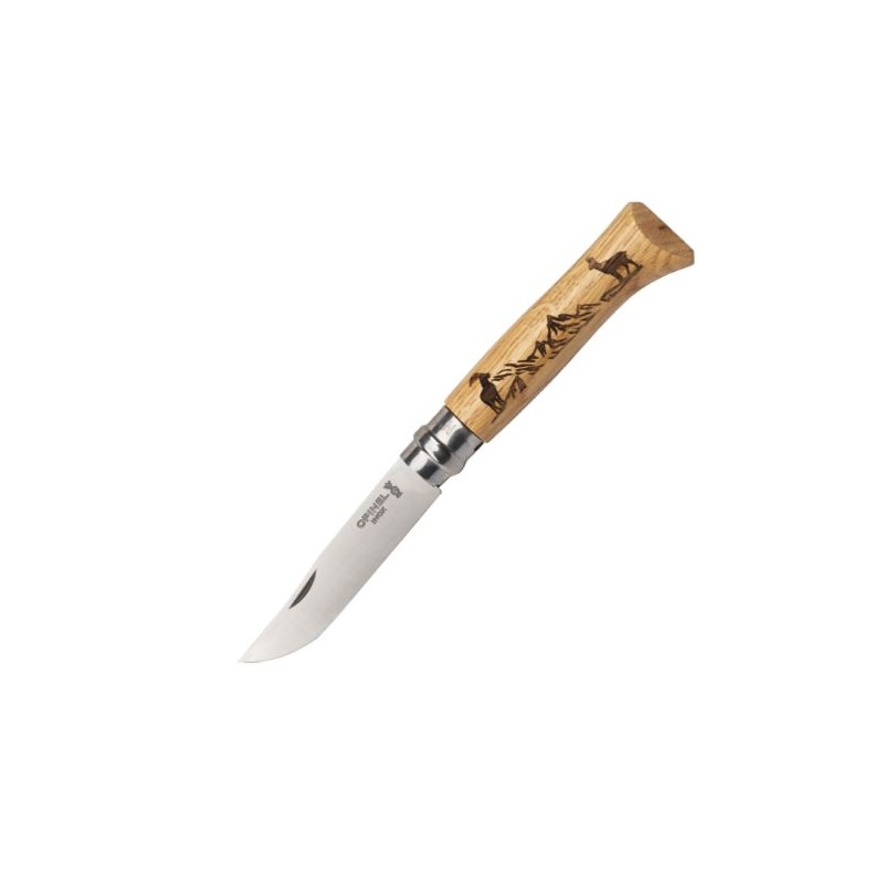 Opinel VRI N°08 Inox Animalia Chamois 002336 nůž