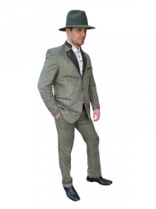 Huba oblek - zelený (vel. 46-58)