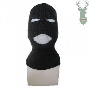 Kukla pletená - černá