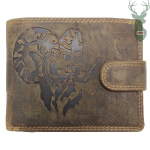 Giorgio Carelli kožená penaženka - Muflon