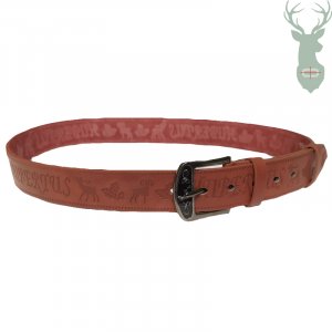 Hubertus kožený opasek - BROWN
