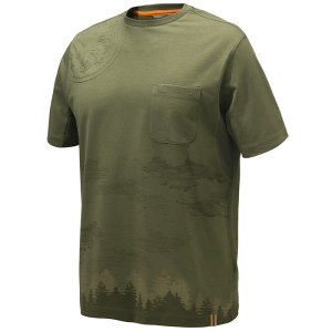 Beretta Forest tričko - Dark Olive