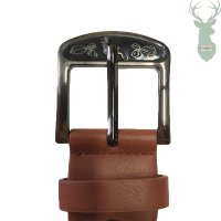 Hubertus kožený opasek - BROWN