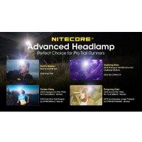 NITECORE - NU21 čelovka black - černá