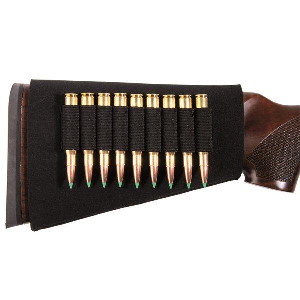 Držák nábojů na pažbu