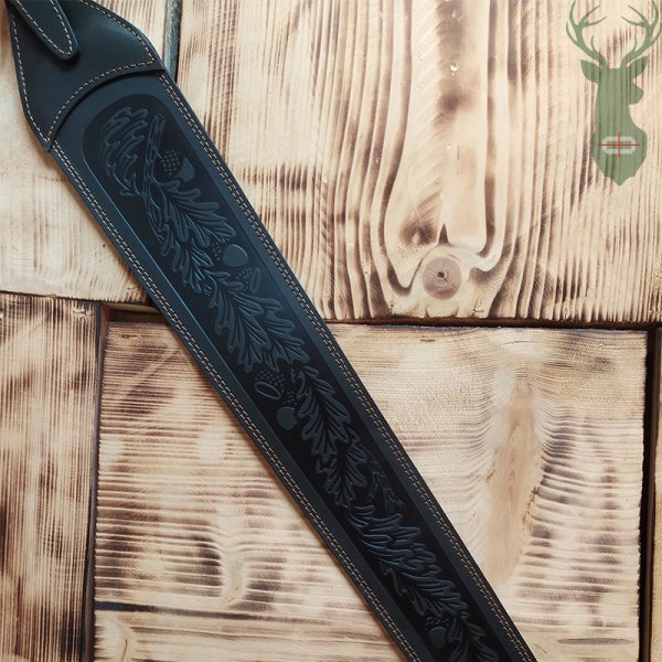 Forest Leather řemen na pušku - Olive