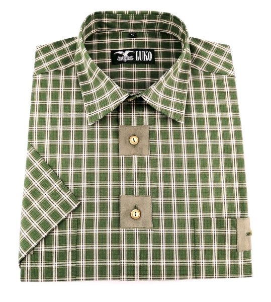 LUKO pánská košile krátký rukáv 194120