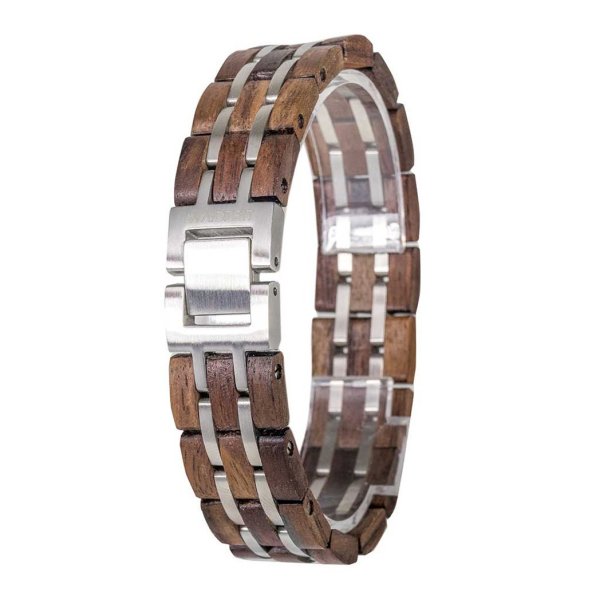 Dřevěný náramek DUO Element Ořech